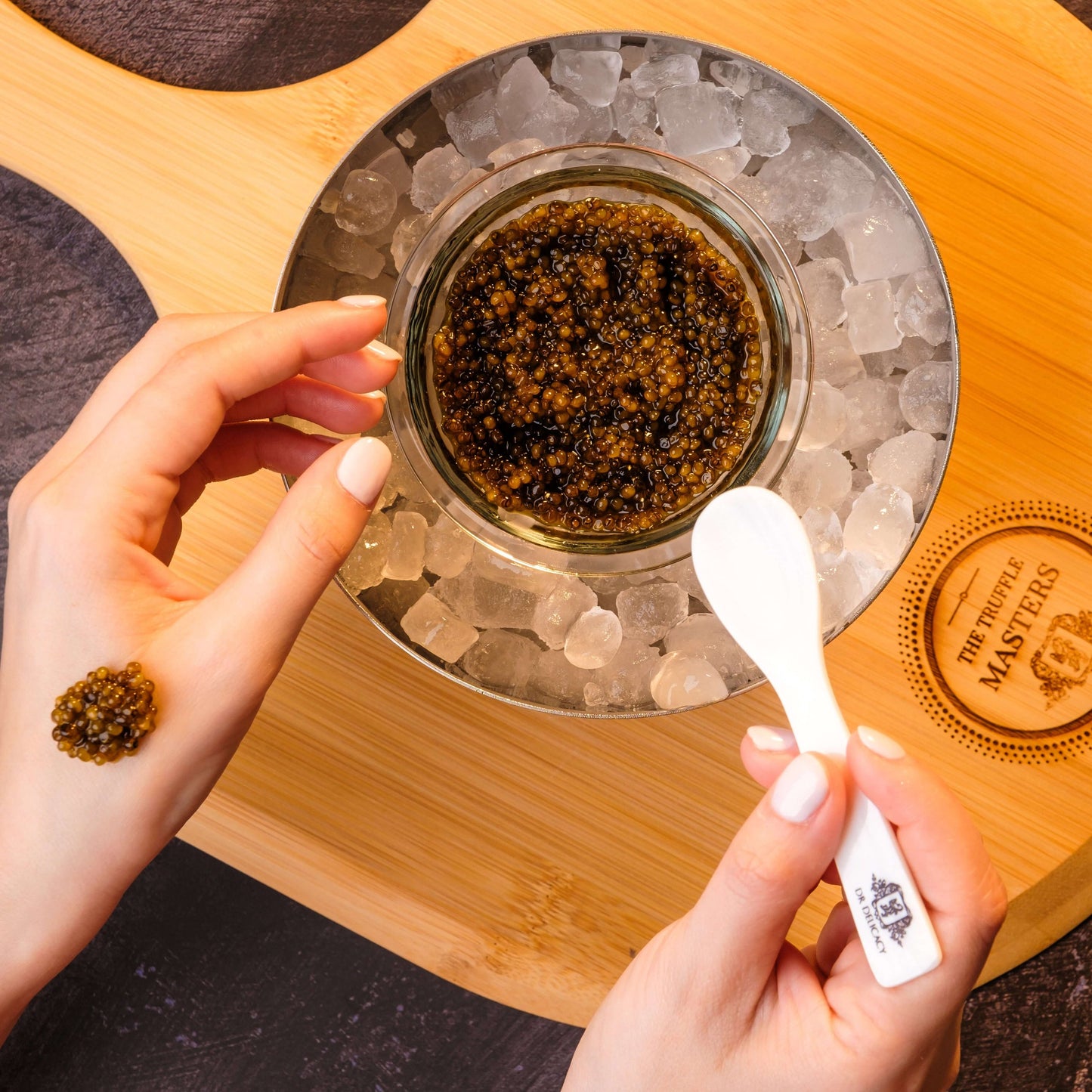 Mother of Pearl Caviar Spoon - DR Delicacy