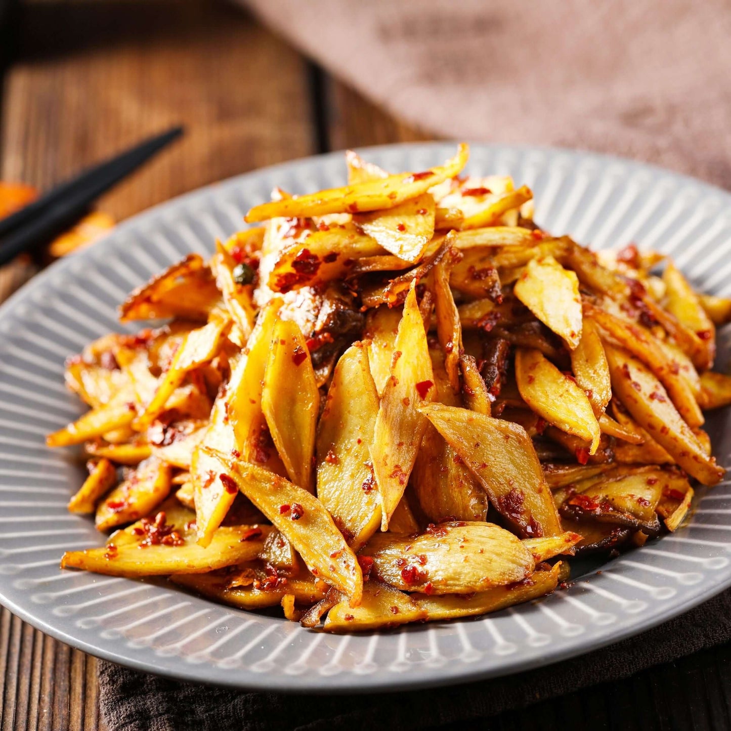 Dried Trumpet Royale Mushrooms - DR Delicacy