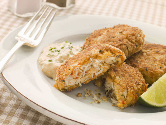 Lion's Mane Mushroom Crab Cakes