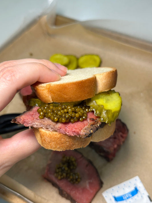 Texas BBQ Meets Caviar