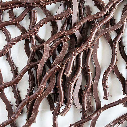 Milk Chocolate Twigs with Caramel