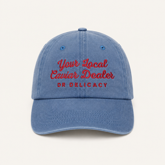 Caviar Embroidered Hat
