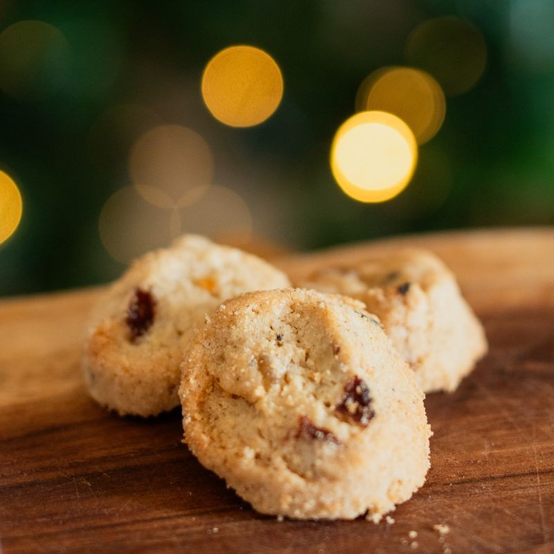 Cookies de Noël with Candied Fruits