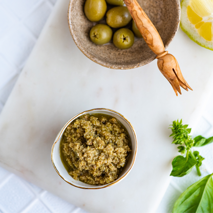 Green Olive Tapenade with Almonds