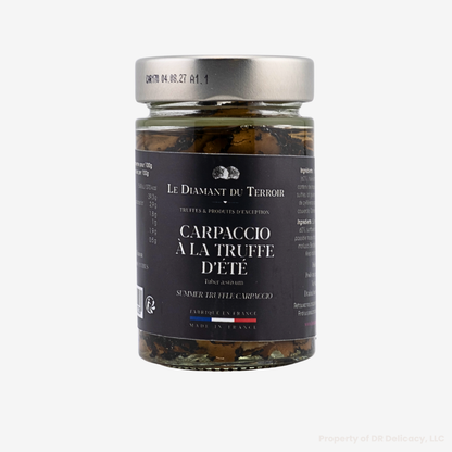 Carpaccio de trufa de verano