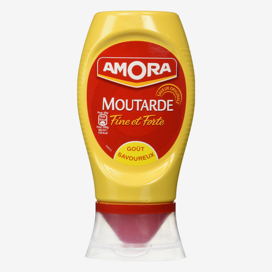 Botella exprimible Amora Dijon Mostaza Fina y Forte
