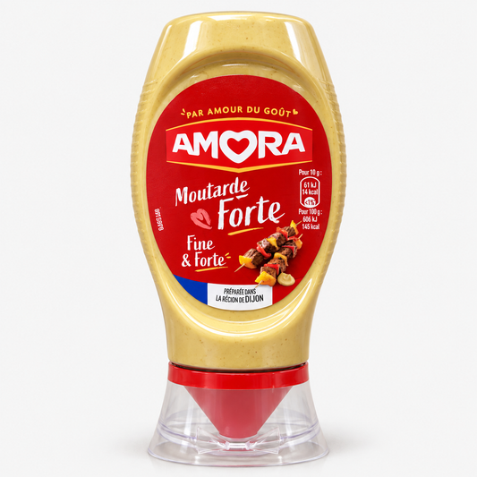 Amora Dijon Mustard Fine & Forte Squeeze Bottle