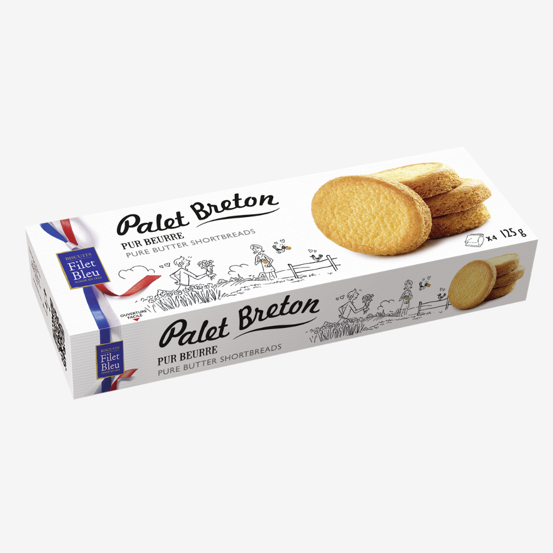 Galletas de mantequilla pura - Palet Breton