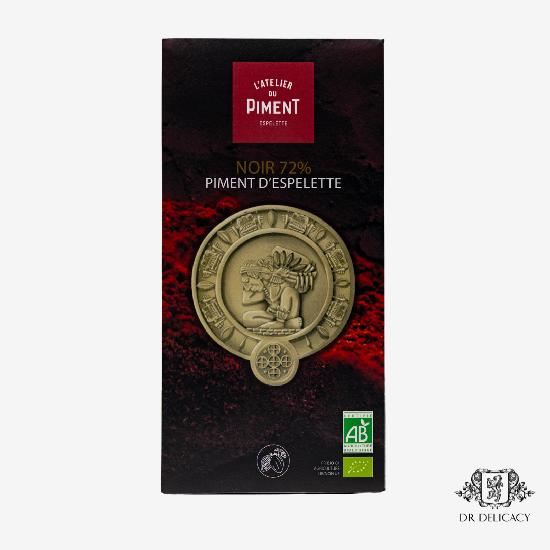 72% Dark Chocolate with Espelette Pepper