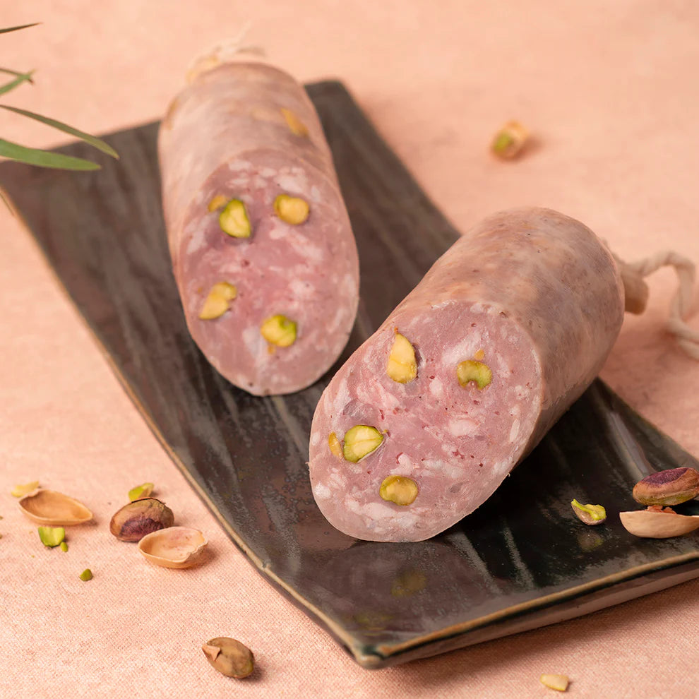 Saucisson de Lyon with Pistachios