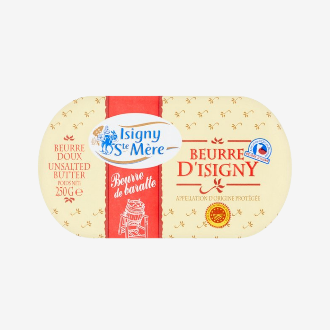 Beurre non salé français - Beurre D'Isigny