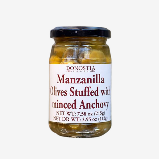 Manzanilla Olives Stuffed with Anchovy