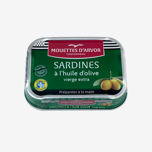 Sardines à l'huile d'olive