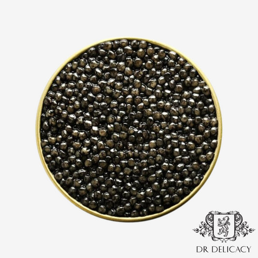 Caviar de esturión blanco